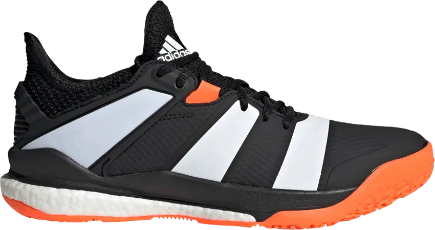  Adidas Stabil X &#039;Black Solar Orange&#039;