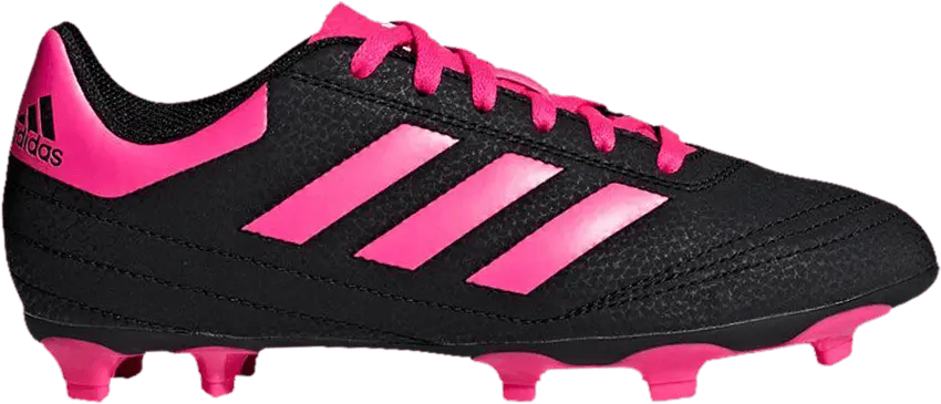  Adidas Goletto 6 FG J &#039;Black Shock Pink&#039;