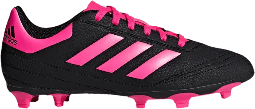 Adidas Goletto 6 FG J &#039;Black Shock Pink&#039;