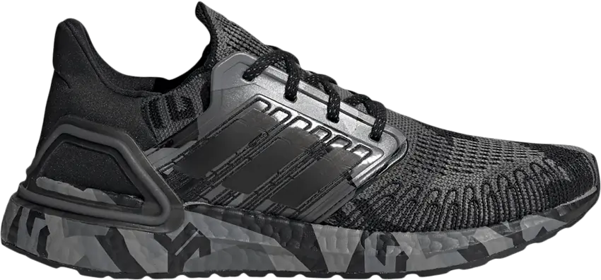 Adidas UltraBoost 20 &#039;Geometric Pack - Core Black Grey&#039;