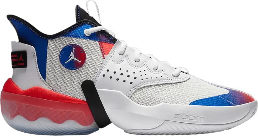  Jordan React Elevation PF &#039;White Infrared Royal&#039;