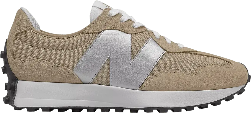  New Balance 327 Tan Silver