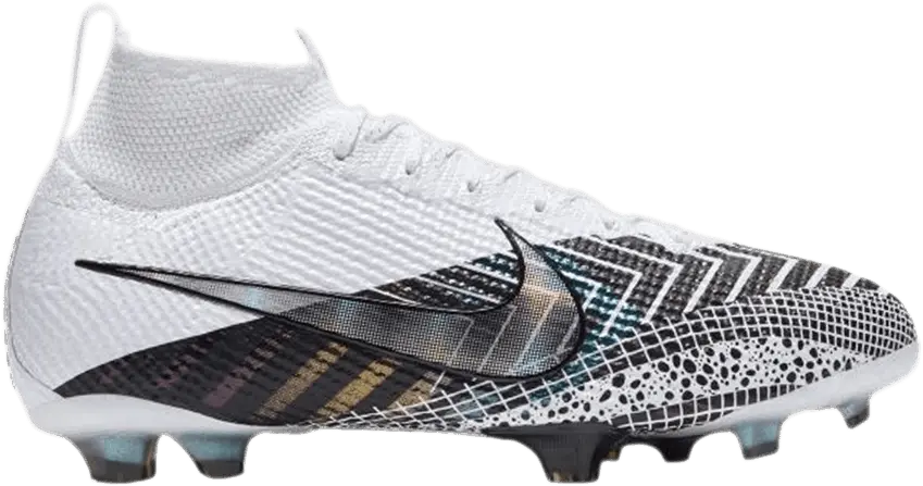 Nike Mercurial Superfly 7 Elite MDS FG GS &#039;Dream Speed - White Black&#039;