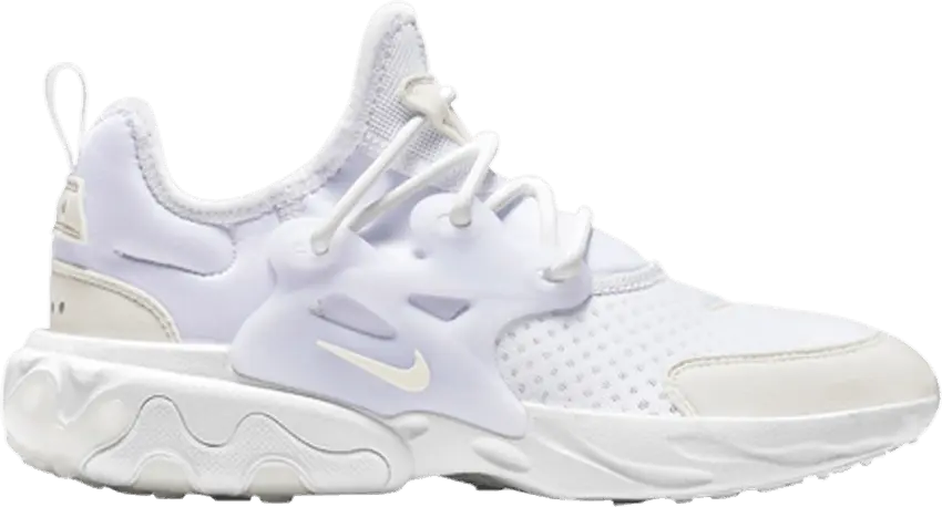 Nike React Presto GS &#039;Triple White&#039;