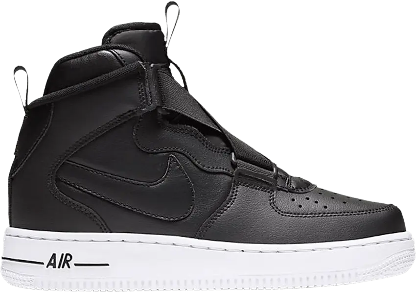  Nike Air Force 1 Highness GS &#039;Black&#039;