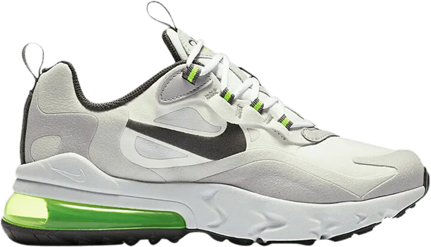  Nike Air Max 270 React GS &#039;White Silver Lilac&#039;