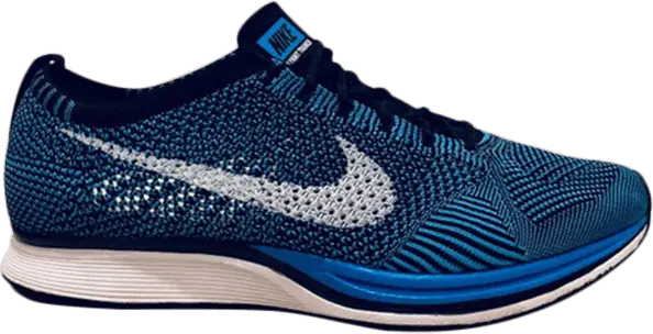 Nike Flyknit Racer &#039;Blue Glow&#039; Sample