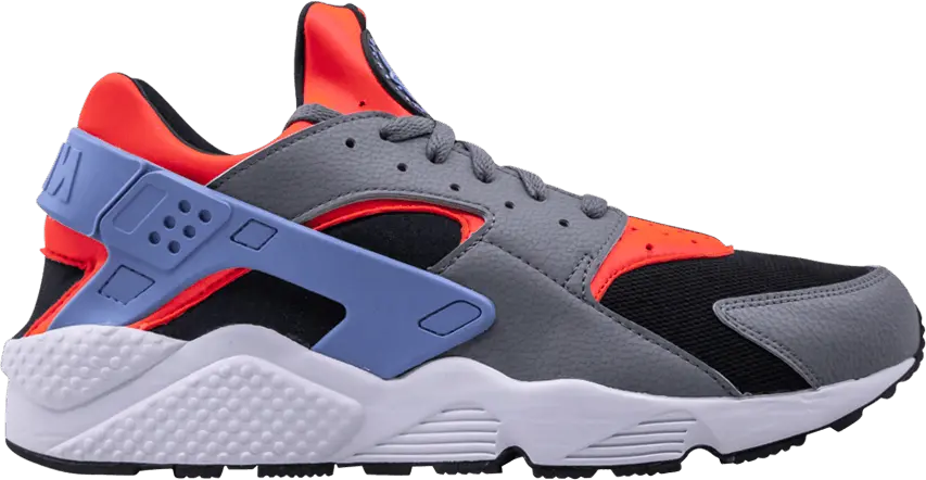 Nike Air Huarache &#039;Cool Grey Bright Crimson&#039;