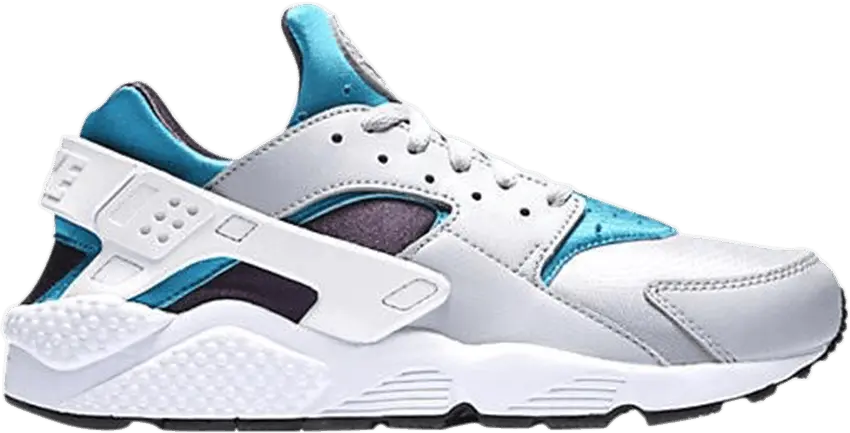  Nike Air Huarache Wolf Grey/White-Aquatone