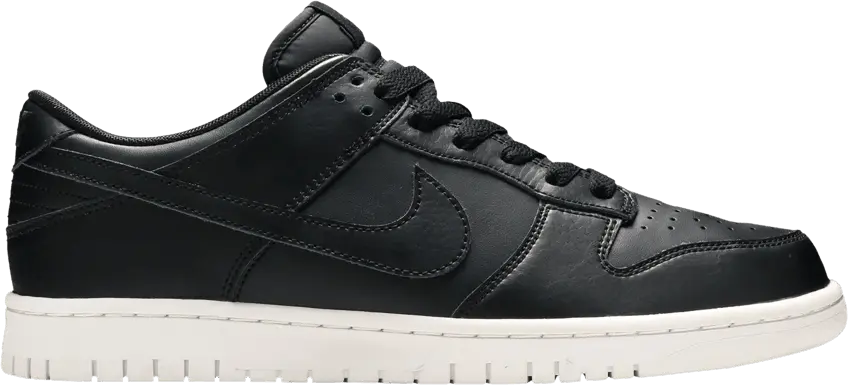  Nike Dunk Low Black/Black-White