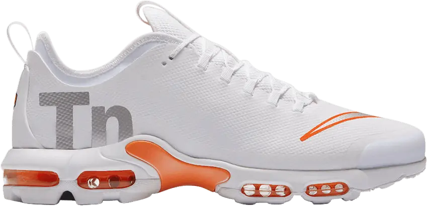  Nike Mercurial TN White Silver Orange