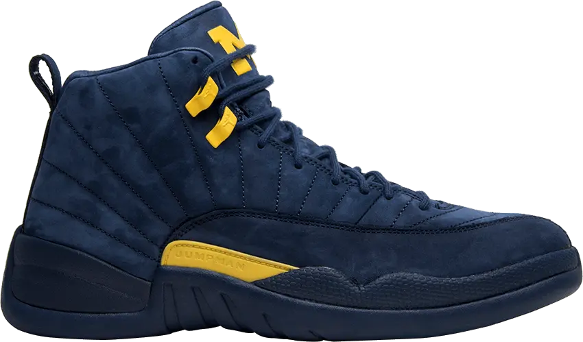  Jordan 12 Retro Michigan