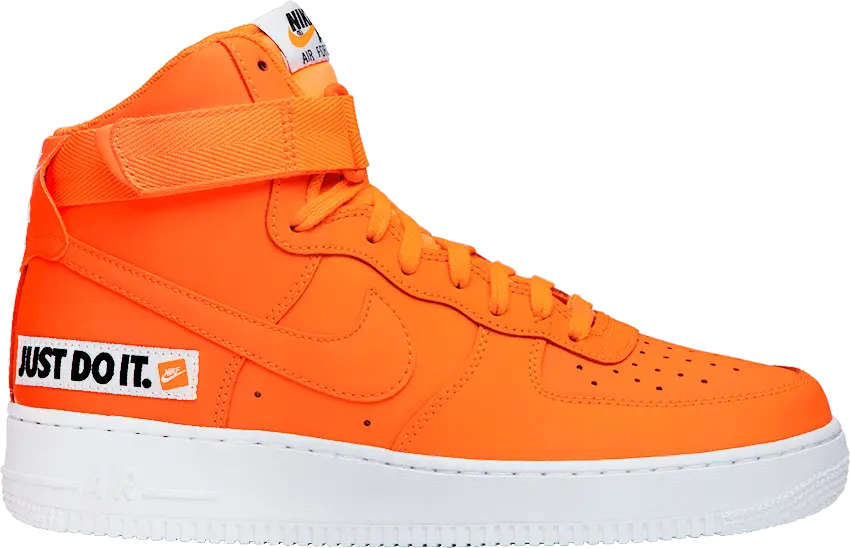  Nike Air Force 1 High Just Do It Pack Orange