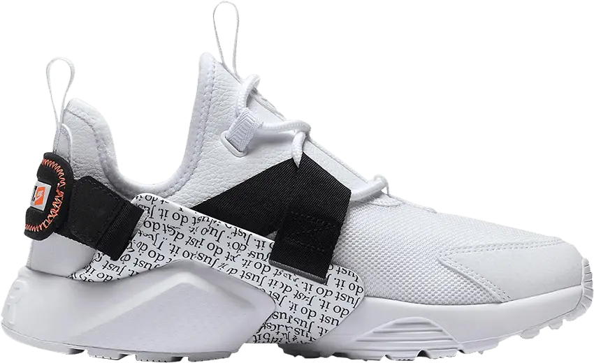  Nike Air Huarache City Low Just Do It Pack White (Women&#039;s)