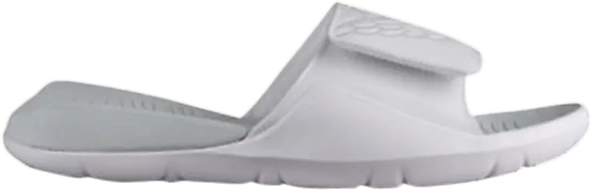  Jordan Hydro 7 Slides White Platinum (GS)