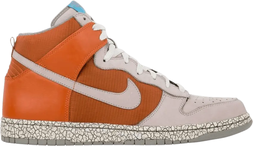  Nike Dunk High Earthquake Dark Orange