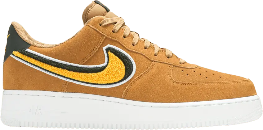  Nike Air Force 1 Low 3D Chenille Swoosh Muted Bronze