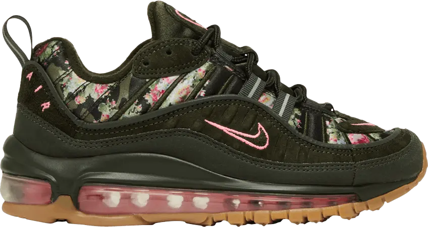  Nike Air Max 98 Floral Sequoia (Women&#039;s)