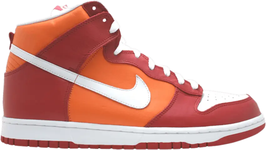  Nike Dunk High Varsity Red Orange Blaze