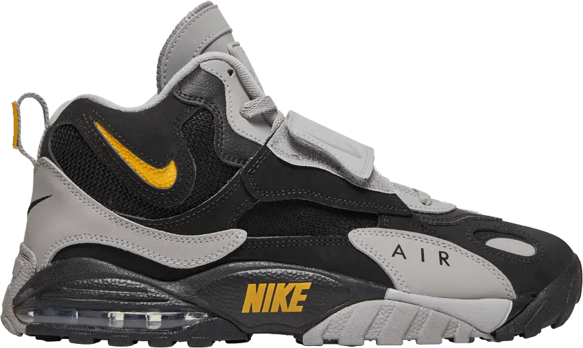  Nike Air Max Speed Turf Black Grey Yellow
