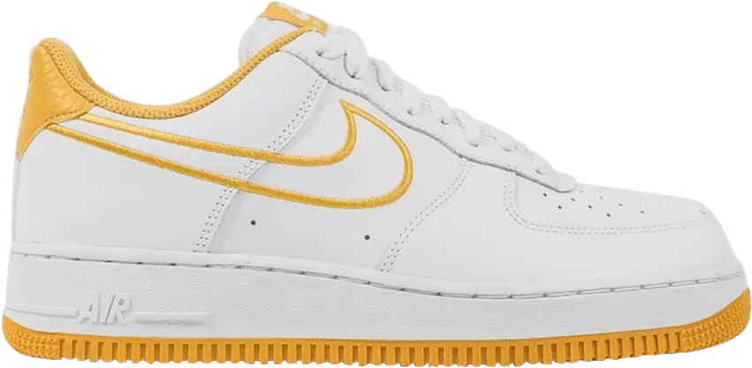  Nike Air Force 1 Low White Yellow Ochre
