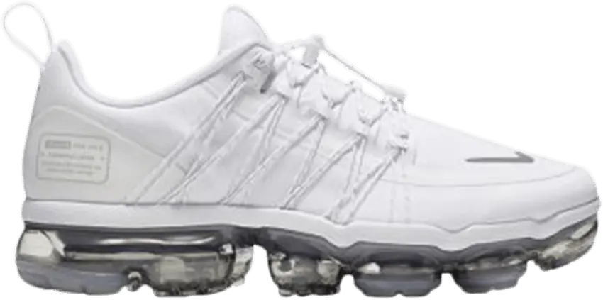  Nike Air VaporMax Run Utility White Reflect Silver (Women&#039;s)