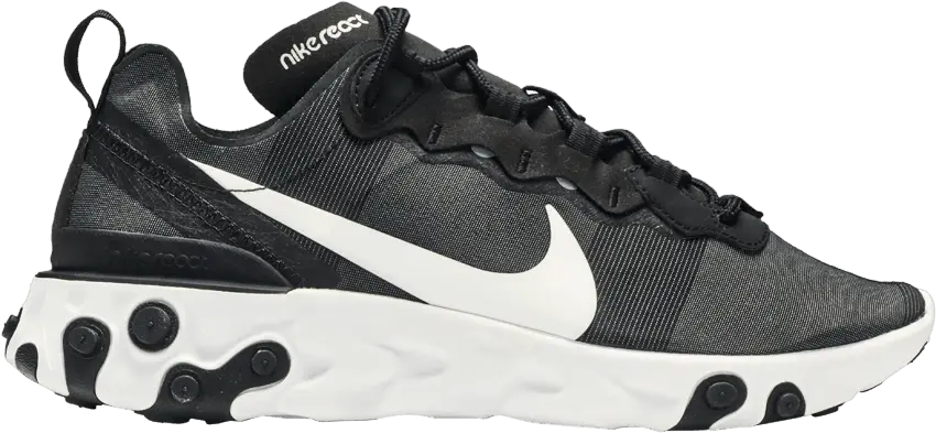  Nike React Element 55 Black White