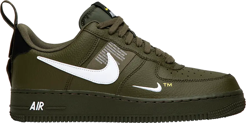  Nike Air Force 1 Low Utility Olive Canvas