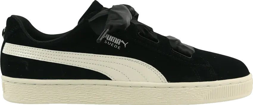  Puma Suede Heart Jewel Jr &#039;Black White&#039;