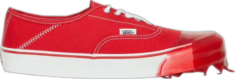  Vans Authentic Alyx Rubber Dipped Red