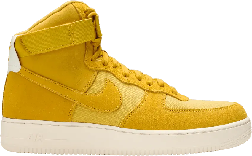  Nike Air Force 1 High &#039;07 Suede Yellow Ochre
