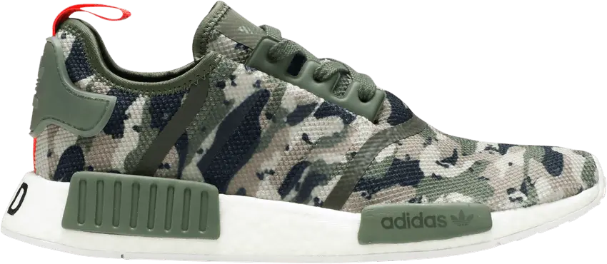  Adidas adidas NMD R1 Green Camo