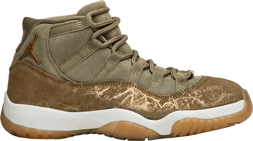  Jordan 11 Retro Neutral Olive (Women&#039;s)