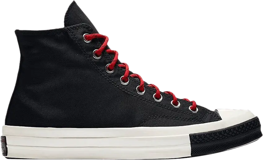  Converse Chuck 70 Trek Tech High &#039;Black Enamel Red&#039;