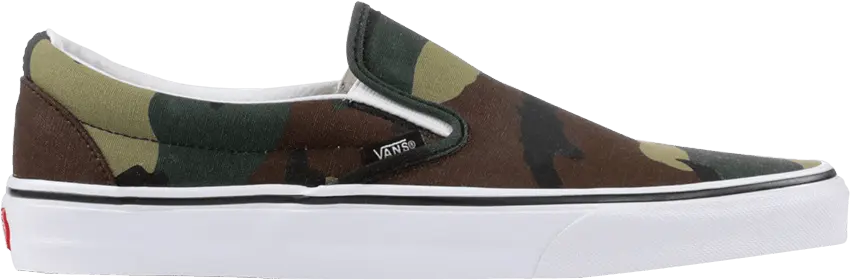  Vans Slip-On Woodland Camo