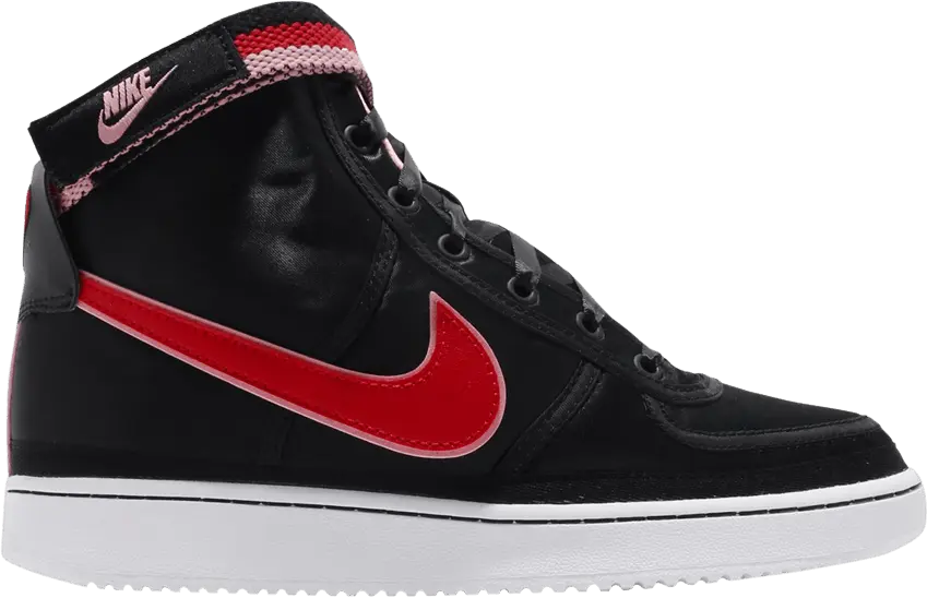  Nike Vandal High Supreme Black Speed Red Bleached Coral (GS)