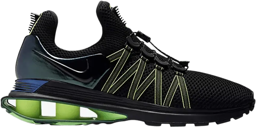  Nike Shox Gravity Black Hot Lime
