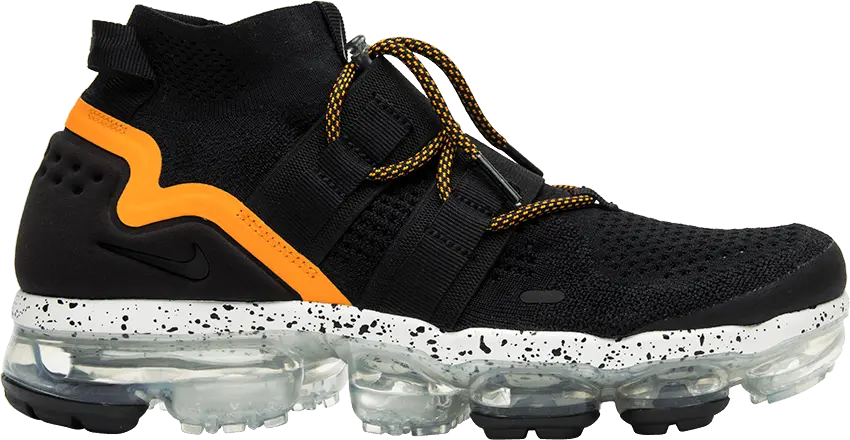  Nike Air VaporMax Utility Black Orange Peel