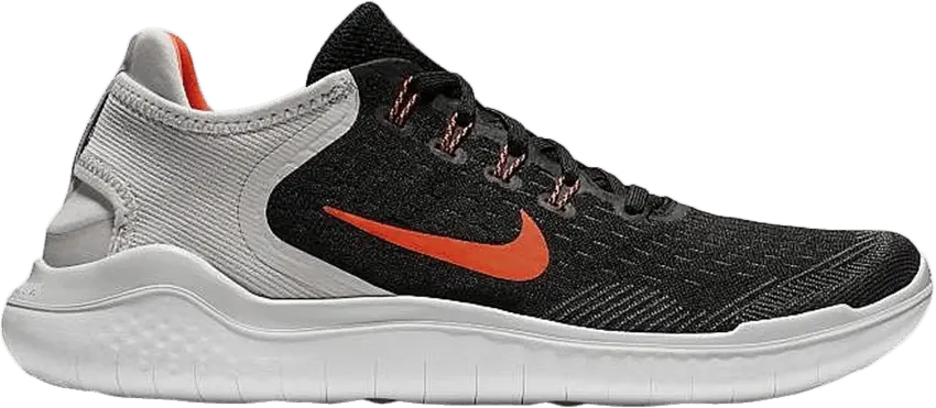  Nike Free RN 2018 Black Vast Grey