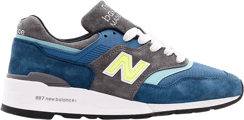  New Balance 997 Blue Green