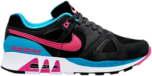 Nike Air Stab [Black/Anthracite/Blue Lagoon/Hot Pink]