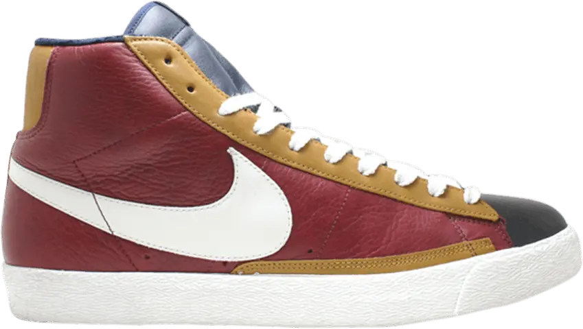  Nike Blazer Hi Premium [Obsidian/Sail-Team Red]