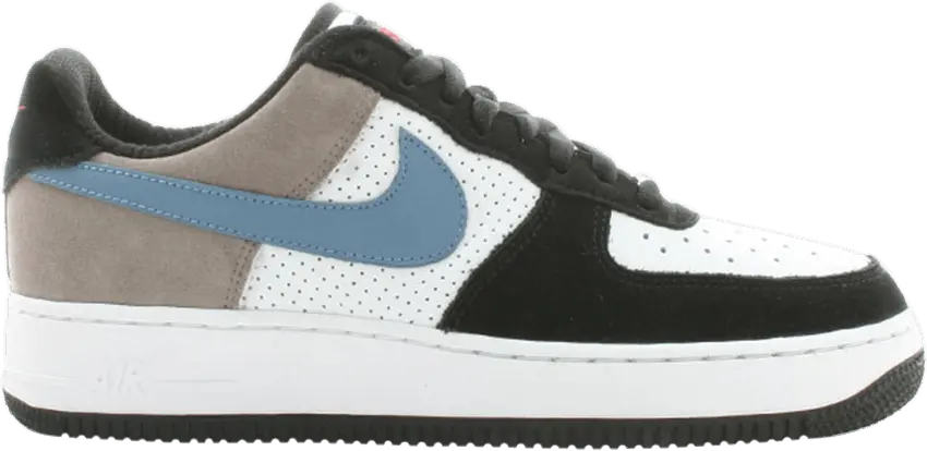  Nike Air Force 1 Low Premium &#039;Escape&#039; [White/Storm Blue-Soft Grey-Black]