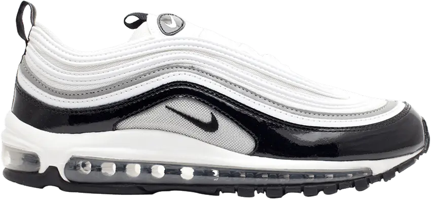  Nike Air Max 97 [White/Black-Metallic Silver]