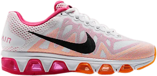  Nike Wmns Air Max Tailwind 7 [White/Pink Pow-Bright Citrus-Black]