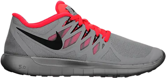  Nike Wmns Free 5.0 Flash [Reflect Silver/Hyper Punch/Wolf Grey/Black]