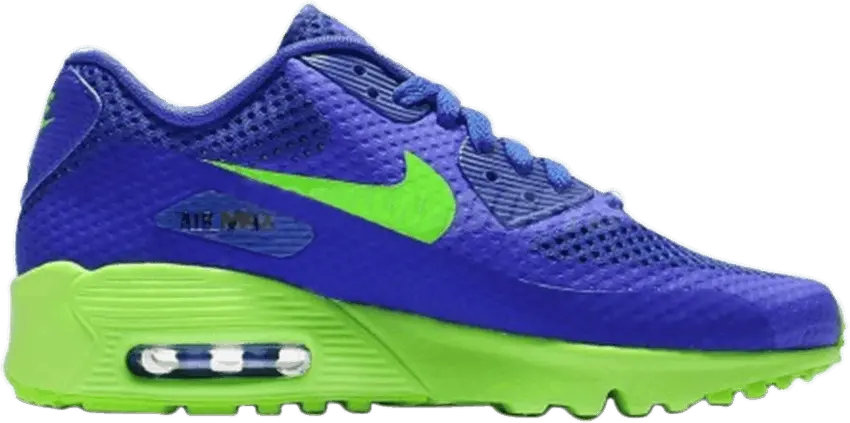  Nike Air Max 90 Breathe GS [Racer Blue/Electric Green]