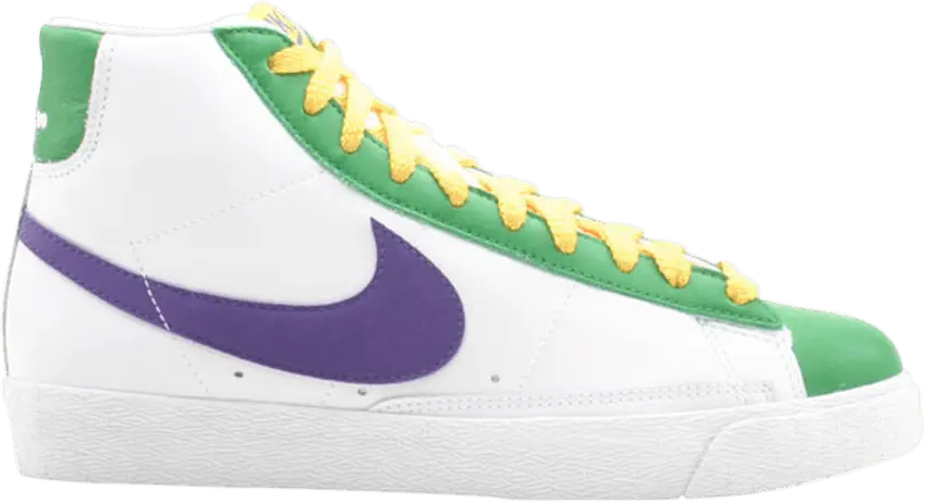 Nike Blazer Mid [White/Varsity Purple-Green]