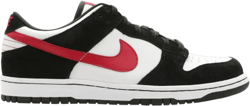  Nike Dunk Low [White/ Varsity Red- Black]