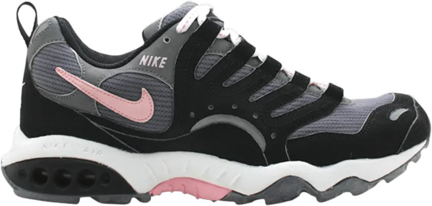  Nike W&#039;S Air Terra Humara [Light Graphite/Real Pink-Black-White]
